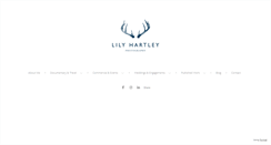 Desktop Screenshot of lilyhartley.com